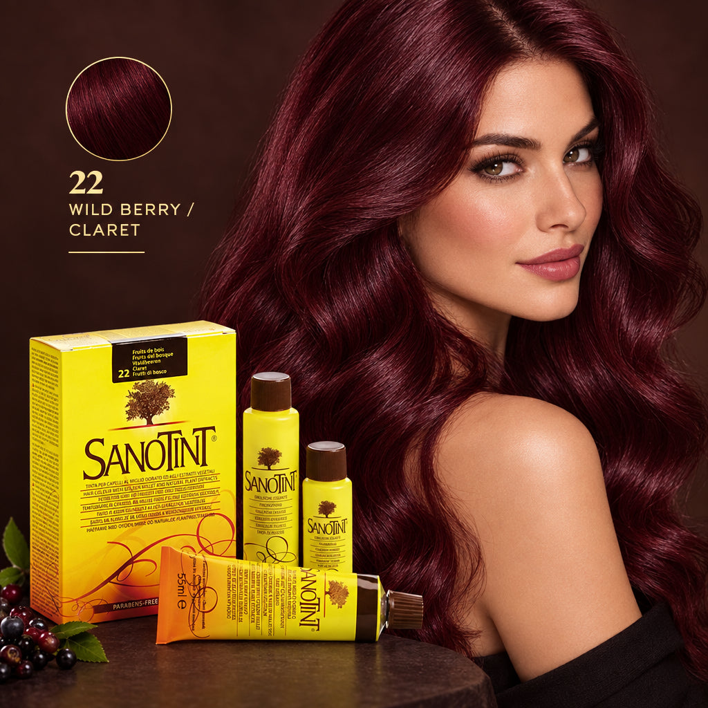 wildberry sanotint 22 claret hair dyes