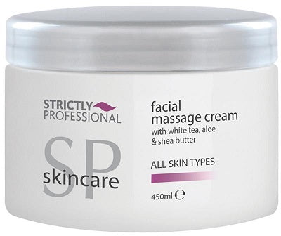 Strictly Professional Facial Massage Cream - All Skin types - 450ml - Tulipa Hair & Beauty