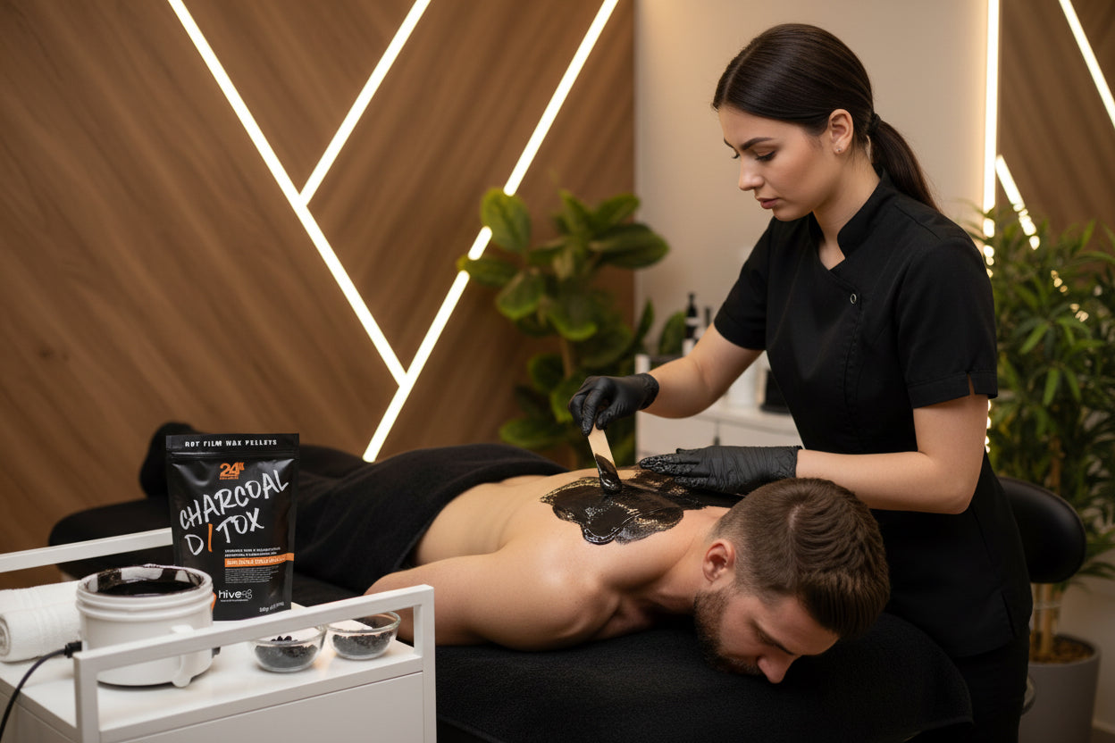 Hive Charcoal D/Tox wax pallets 500gms