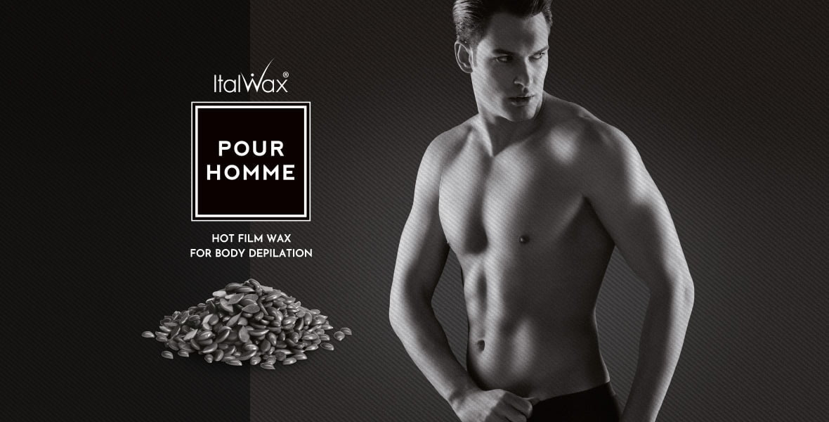 Italwax "Pour Homme" Hot film Wax - 1kg