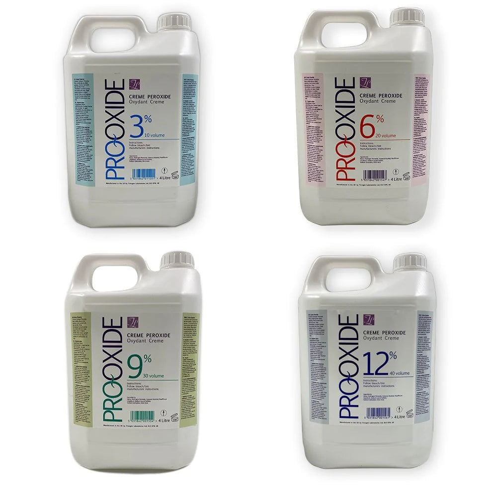 ProOxide Creme Colour activator developer - 3%/6%/9%/12% - Tulipa Hair & Beauty 