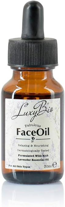 Luxybio Lavender Face Oil - 30ml - Tulipa Hair & Beauty 