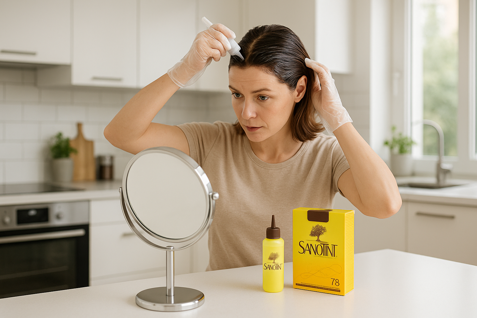 Sanotint 78 Mahogany Hair Dye | PPD-Free - Tulipa Hair & Beauty 