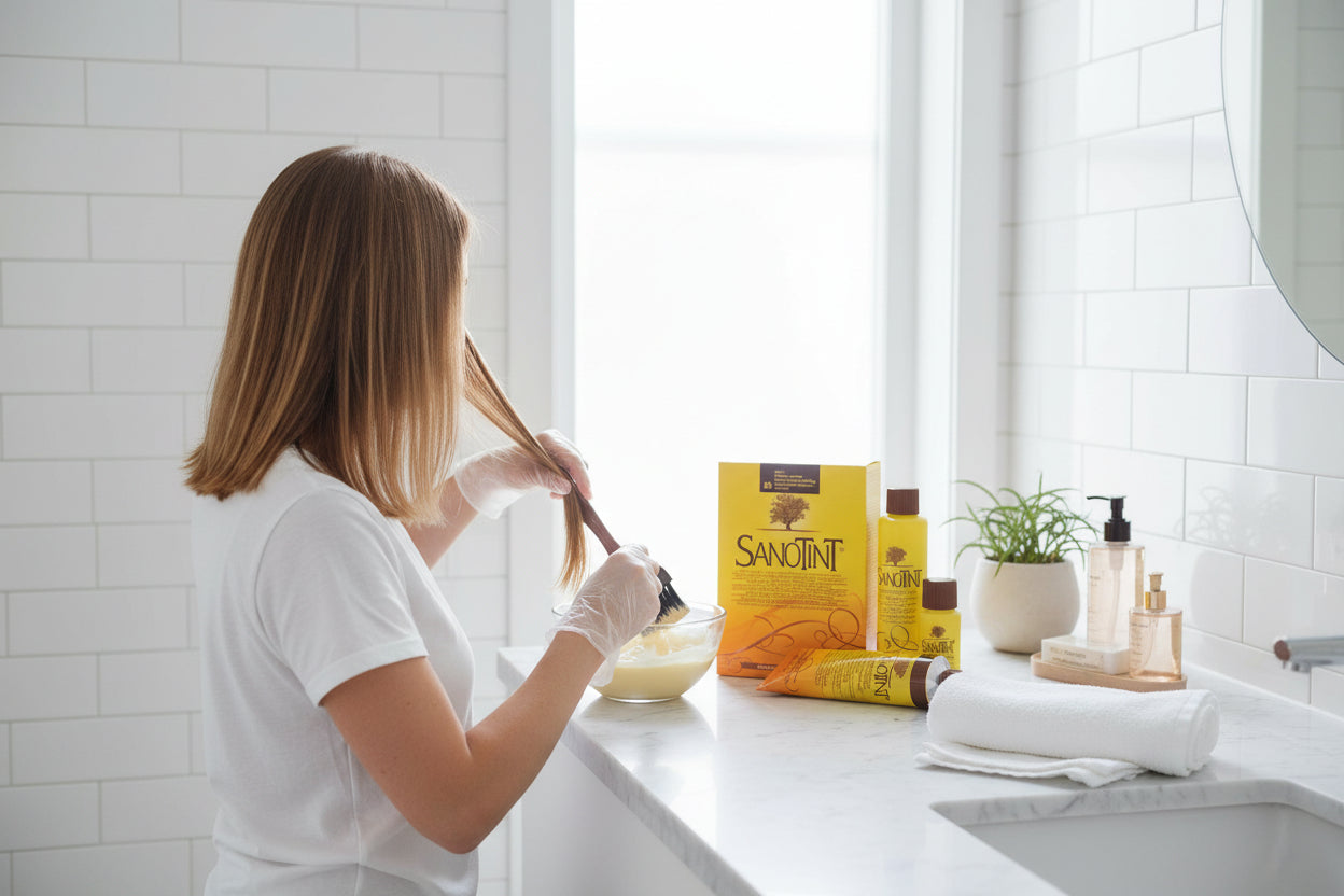 sanotint 30 intense blonde without ammonia. Available from salonservdirect only