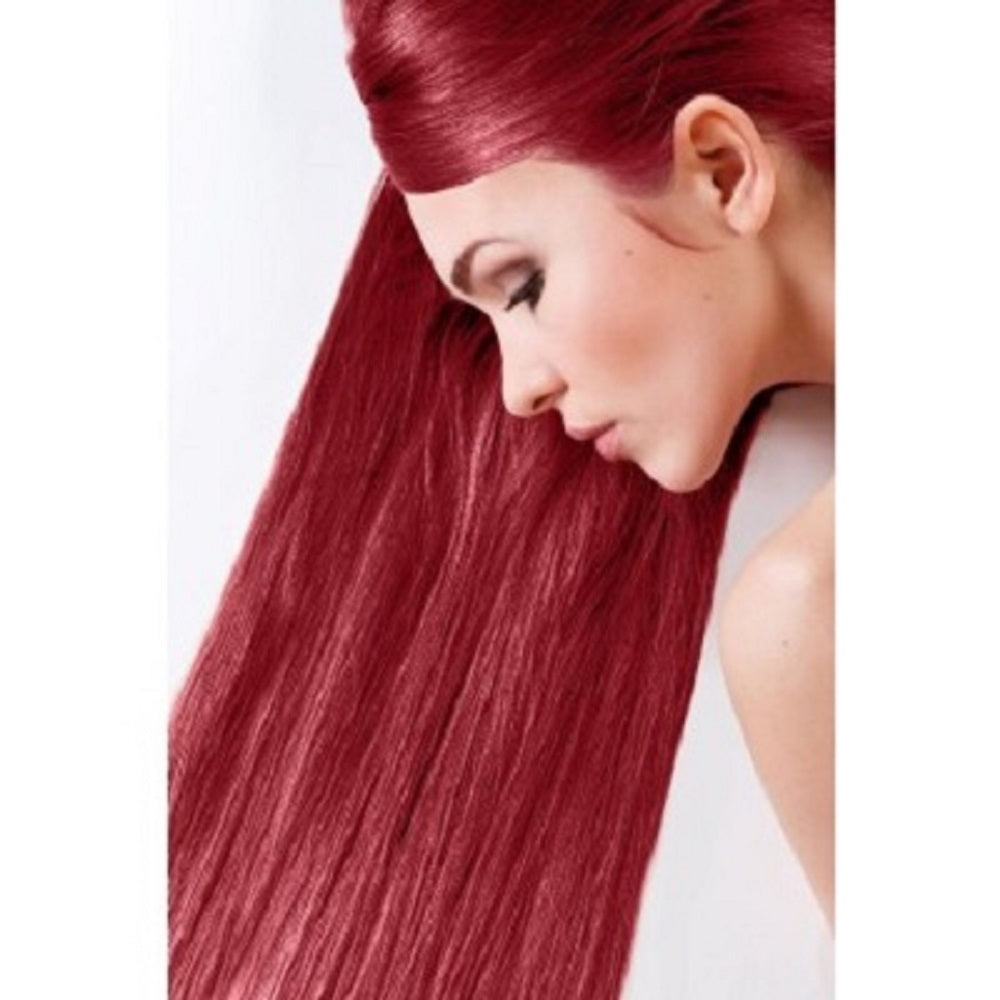 Sanotint 23 Classic Red Currant hair dye  – vibrant red natural hair colour