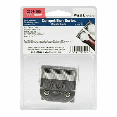 Wahl Competition Series Clipper Blade 2354-100 - 000.8mm - Tulipa Hair & Beauty 