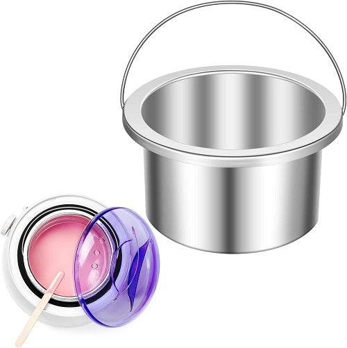 Wax Pot Insert Metal 500cc - Tulipa Hair & Beauty 