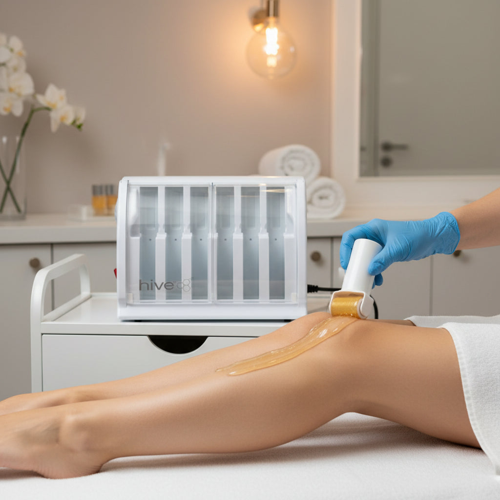 Hive of Beauty Multi Pro 6-Slot Wax Heater  - Now available from Salonserv Direct at low prices, order today and get it delivered. Urgent, call us!