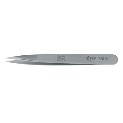 Nippes of Solingen - Stainless Steel Pointed Tweezers 729R - 9cm